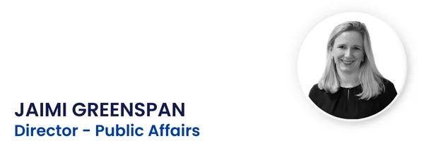 Jaimi Greenspan, Director, Public Affairs