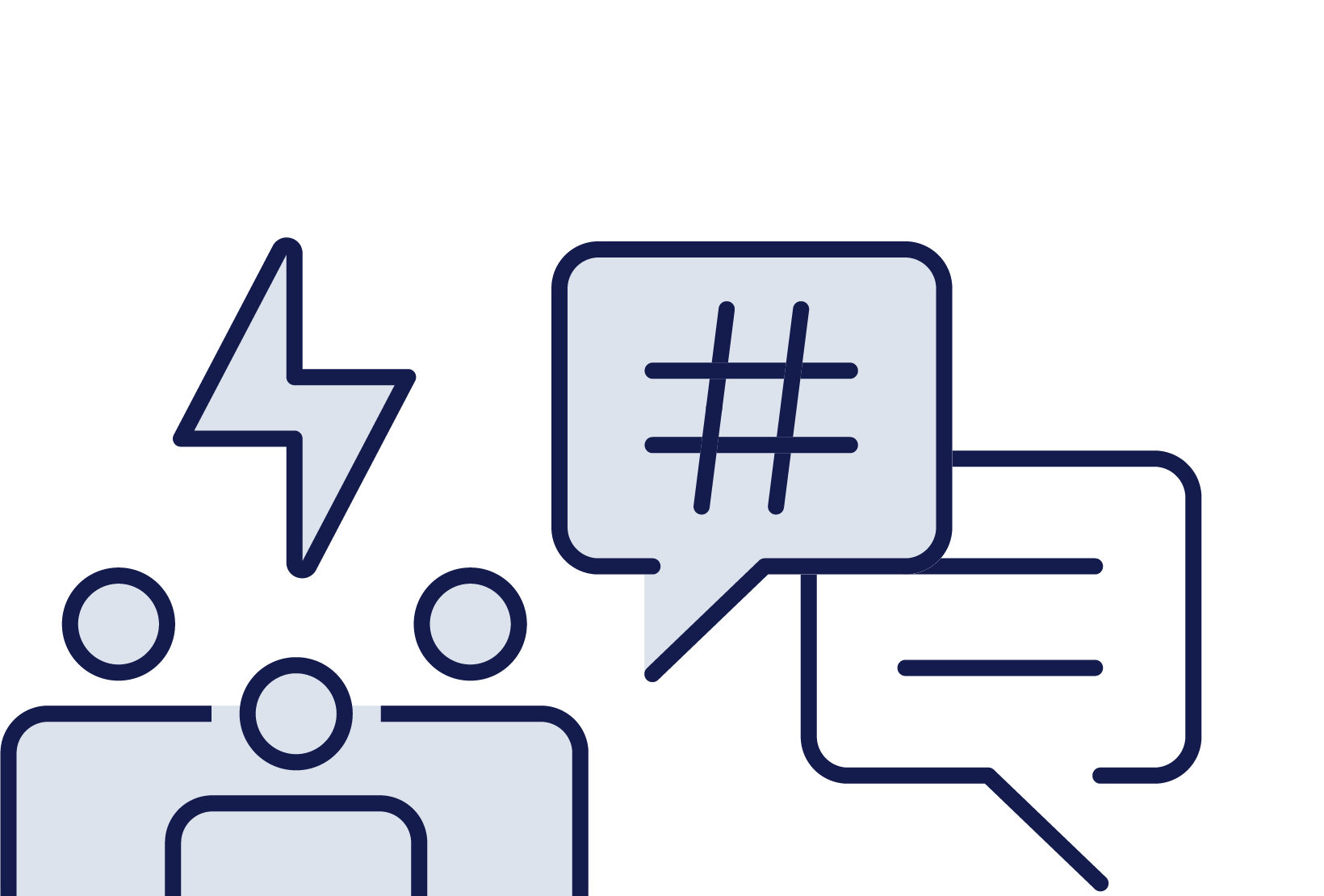 Crisis communications and reputation protection Icon