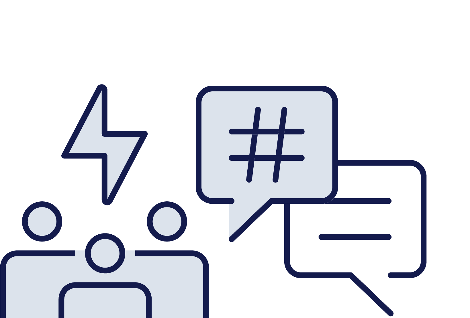 Crisis communications and reputation protection Icon
