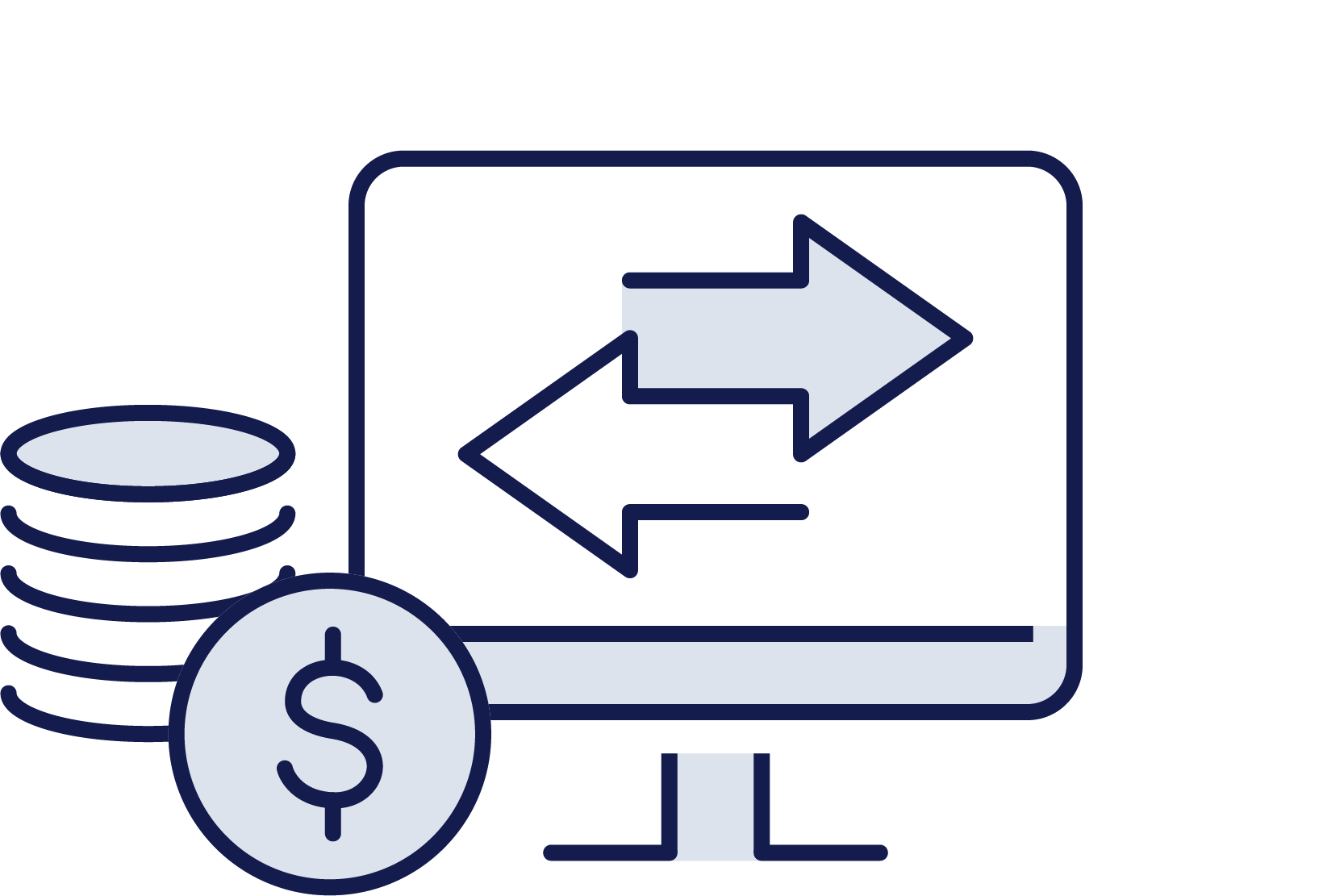Transaction communications Icon